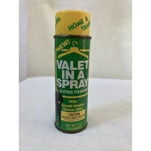 Valet in a spray clothes freshener new HTF rare Movie Prop Vintage Kitch